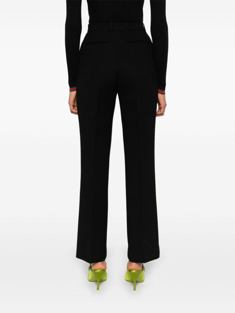 Light Wool CrÃ_x0083_Âªpe Trousers