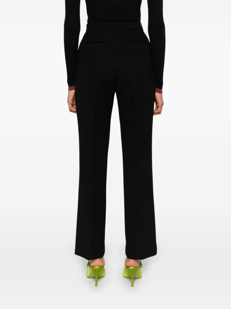 Light Wool CrÃ_x0083_Âªpe Trousers