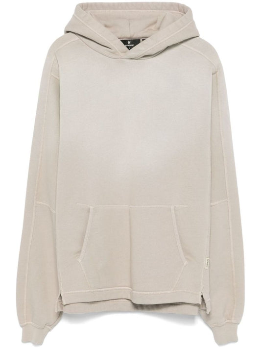 Neutral Side-slit Hoodie