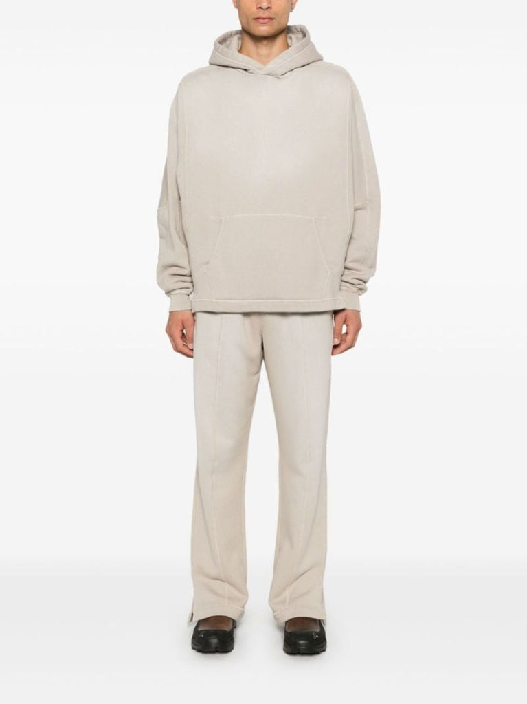Neutral Side-slit Hoodie
