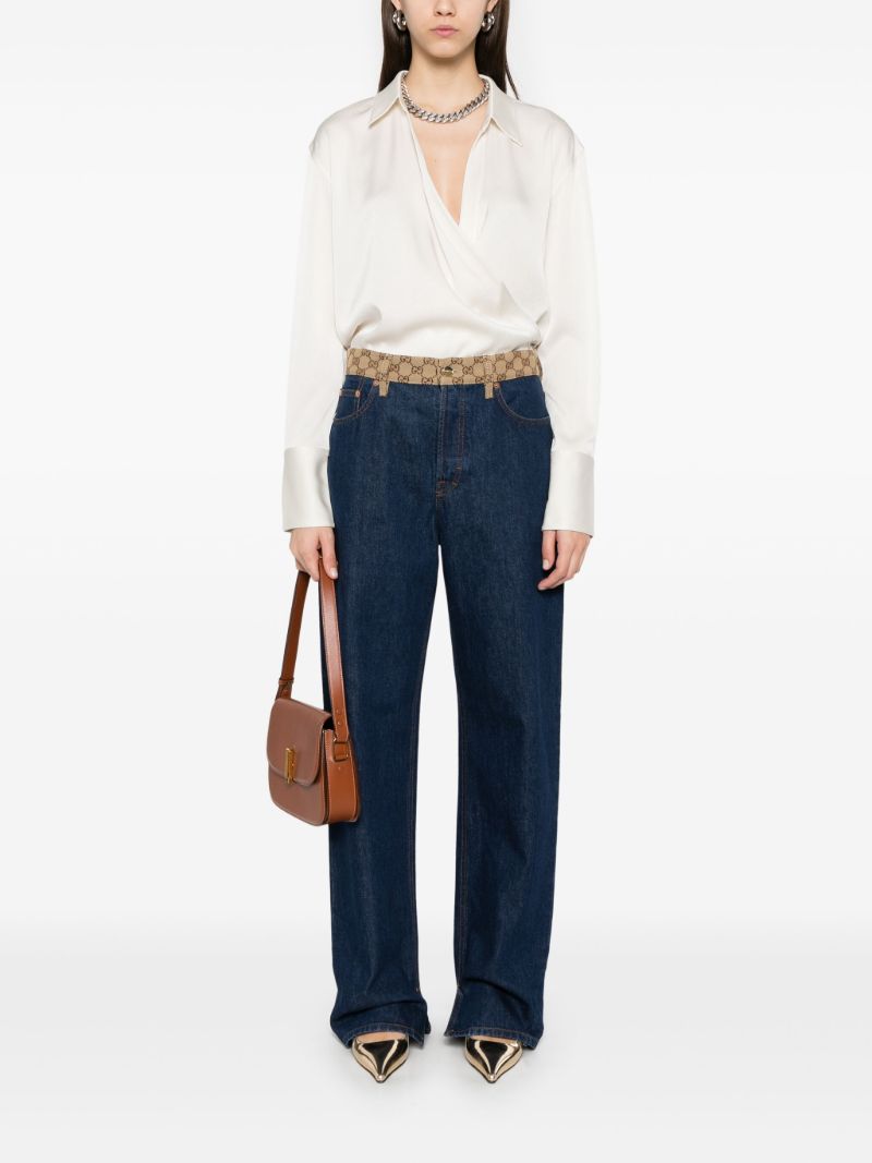 Gg Canvas Jeans