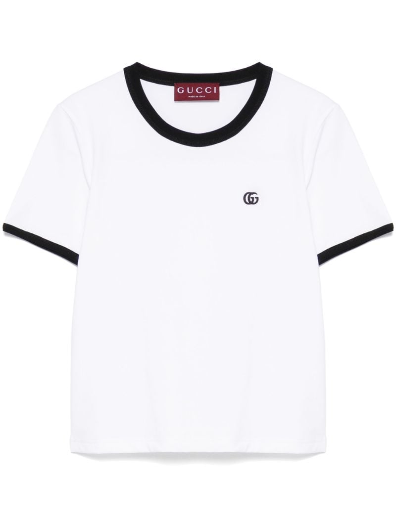 White Double G T-shirt