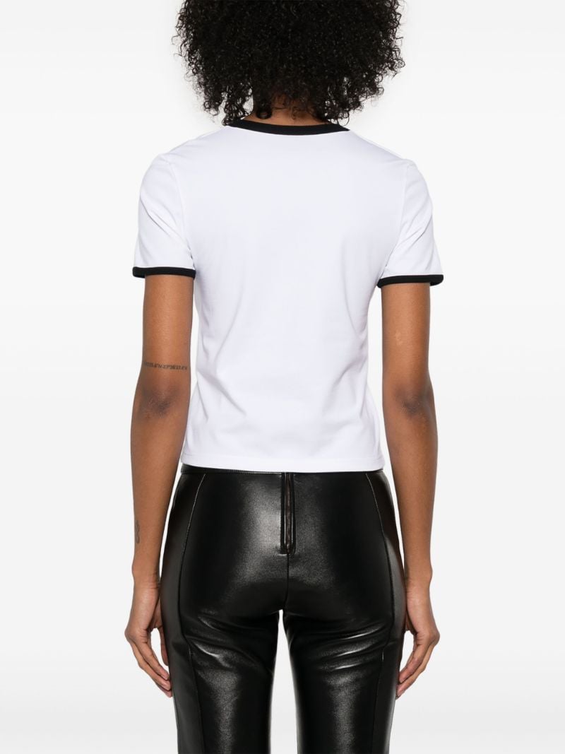 White Double G T-shirt