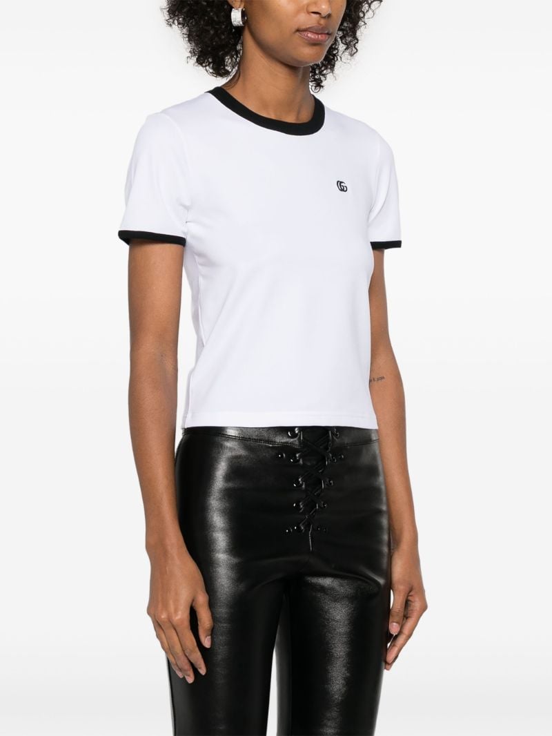 White Double G T-shirt