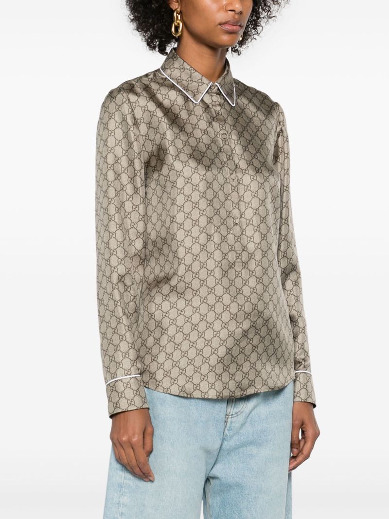 Printed Silk Shirt