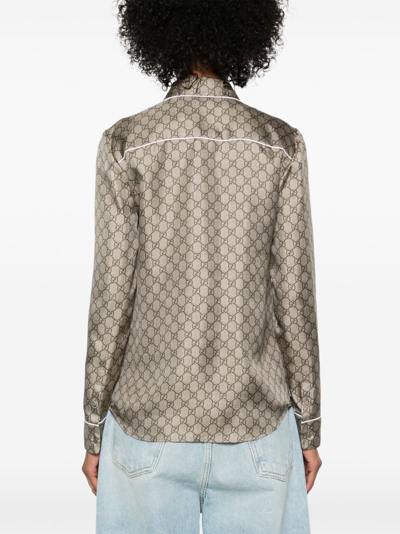 Printed Silk Shirt
