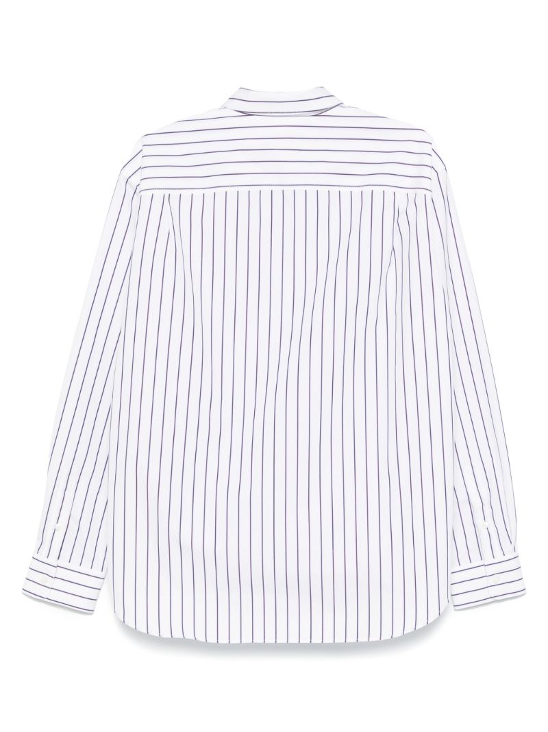White Striped Shirt