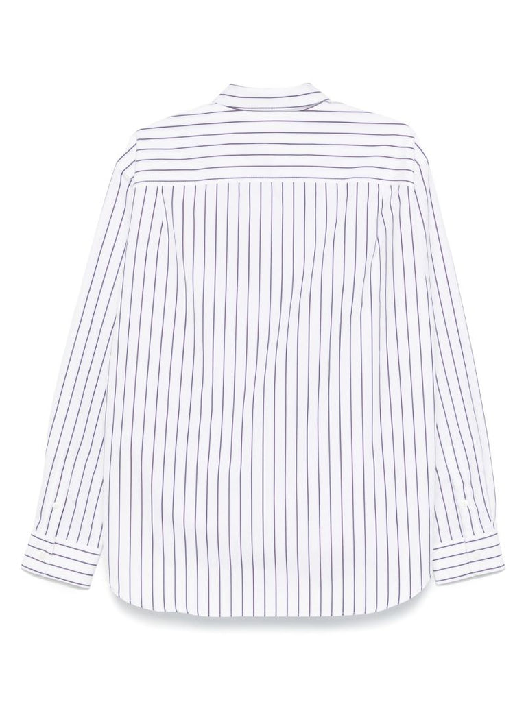 White Striped Shirt