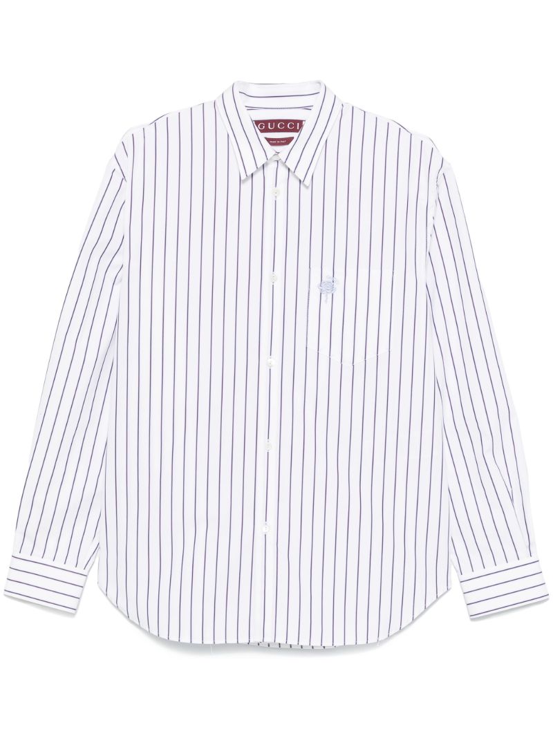 White Striped Shirt