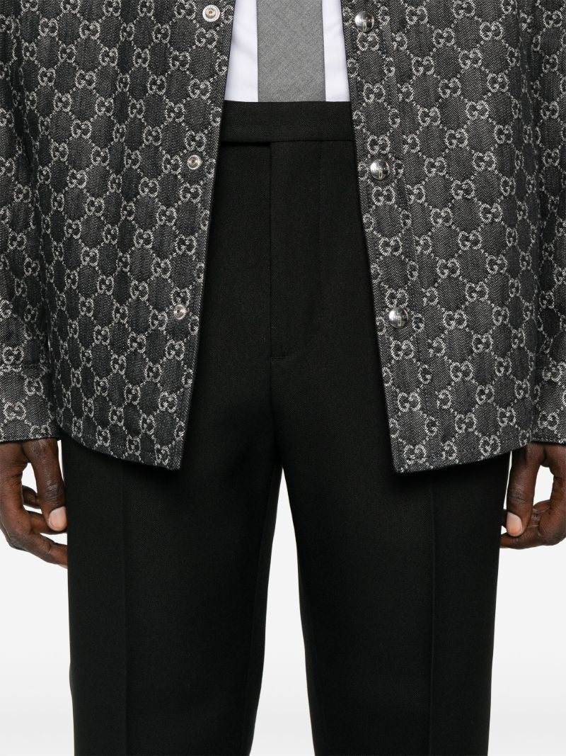 Creased Tailored Trousers