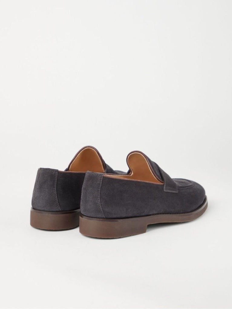 Suede Loafers
