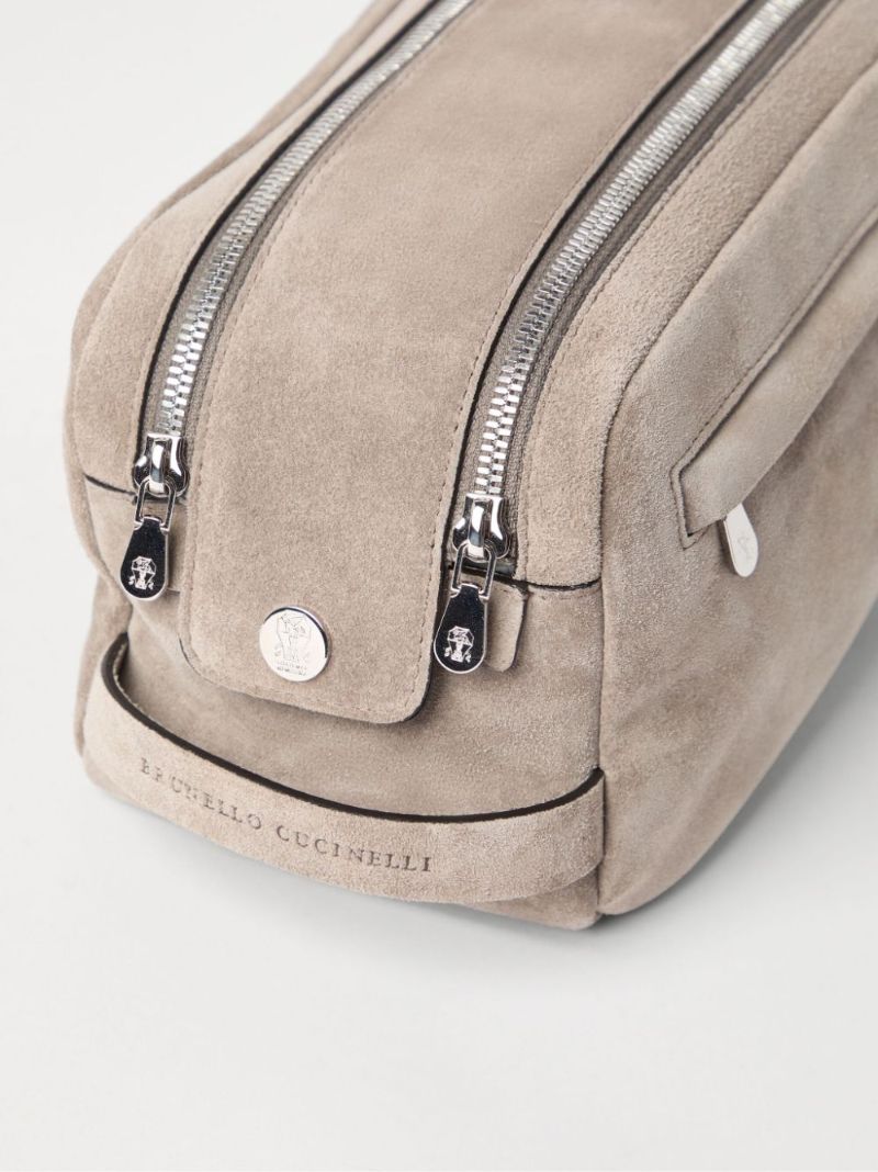 Double-zippered Wash Bag
