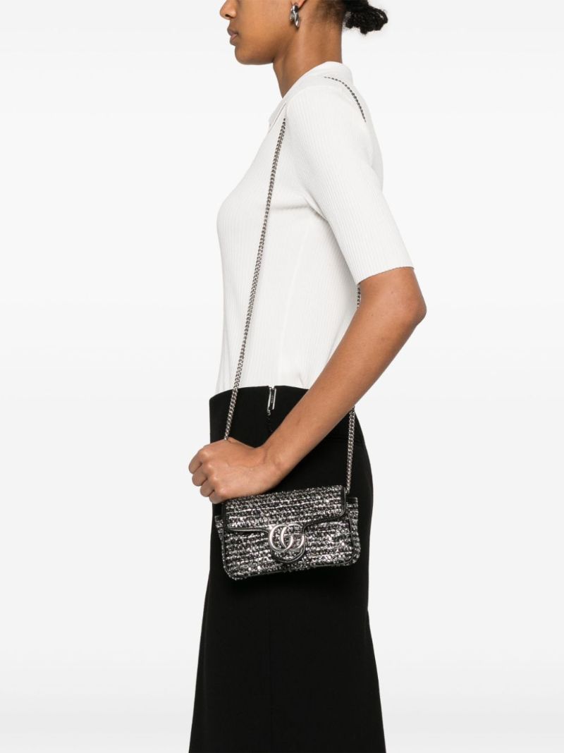 Super Mini Gg Marmont Shoulder Bag
