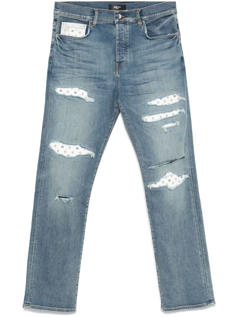 Blue Distressed Jeans