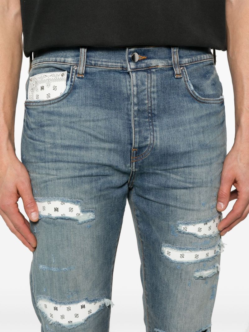 Blue Distressed Jeans