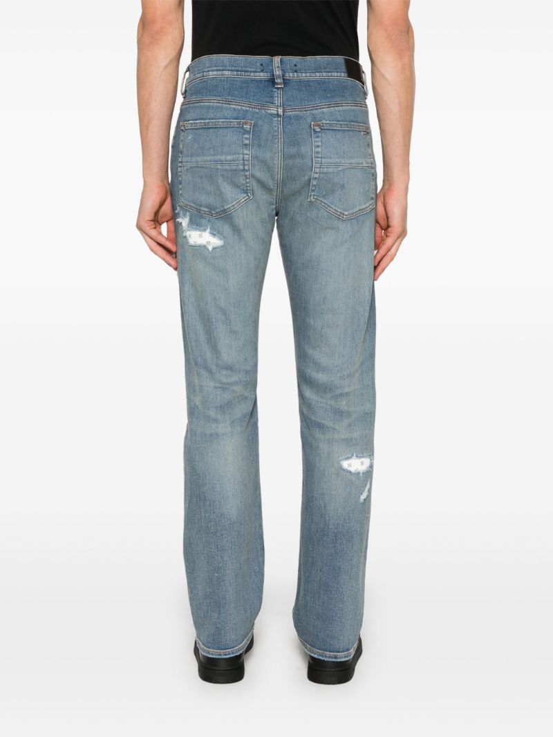 Blue Distressed Jeans