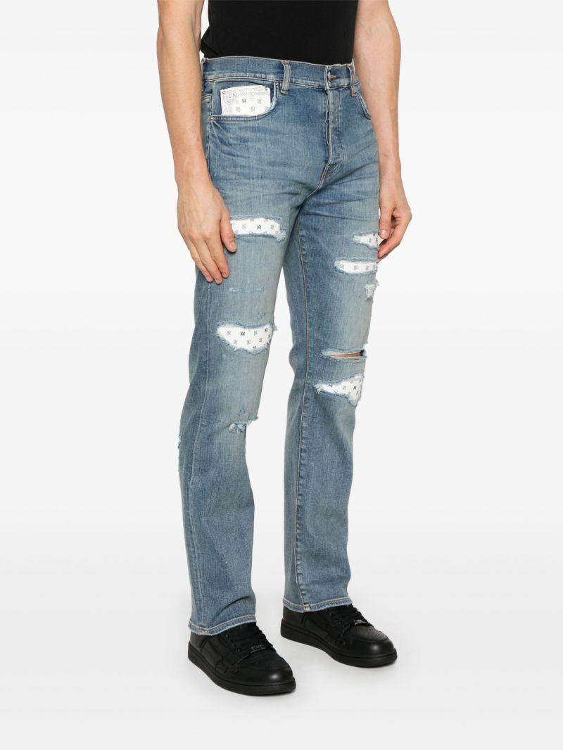 Blue Distressed Jeans