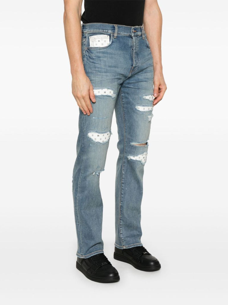 Blue Distressed Jeans