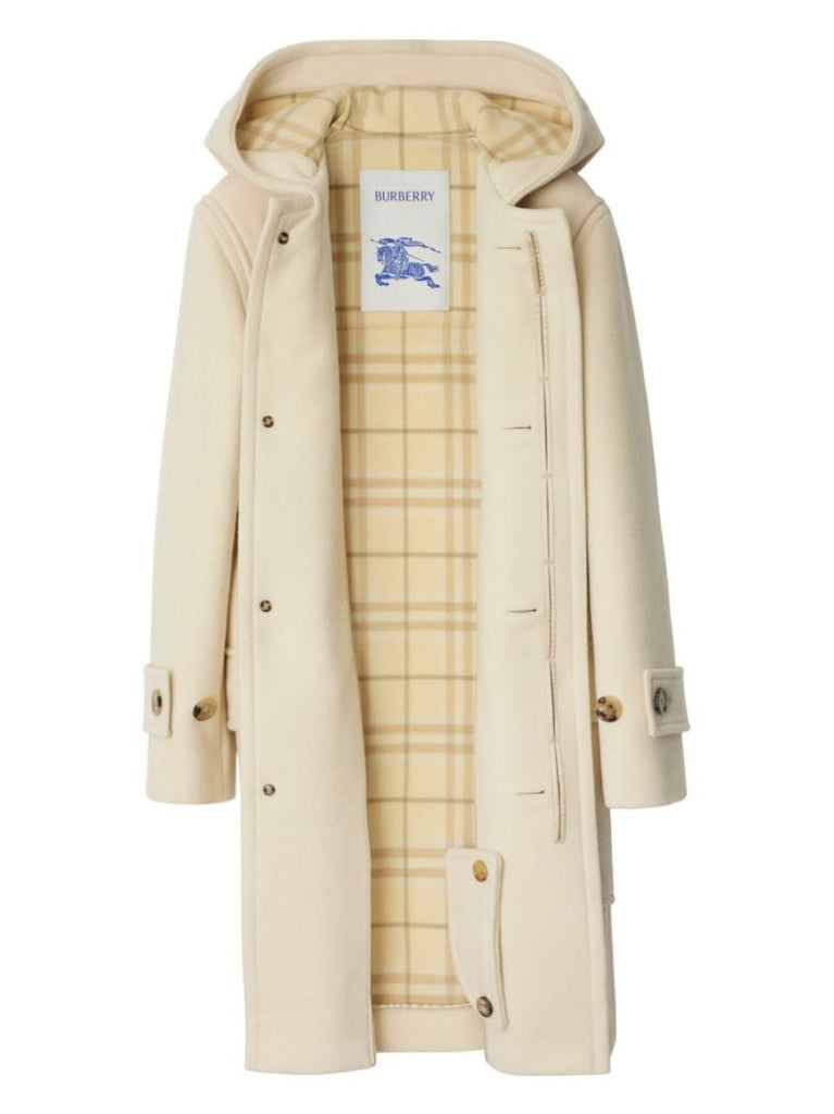 Checked Duffle Coat