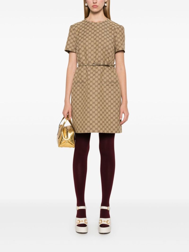Gg Canvas Mini Dress