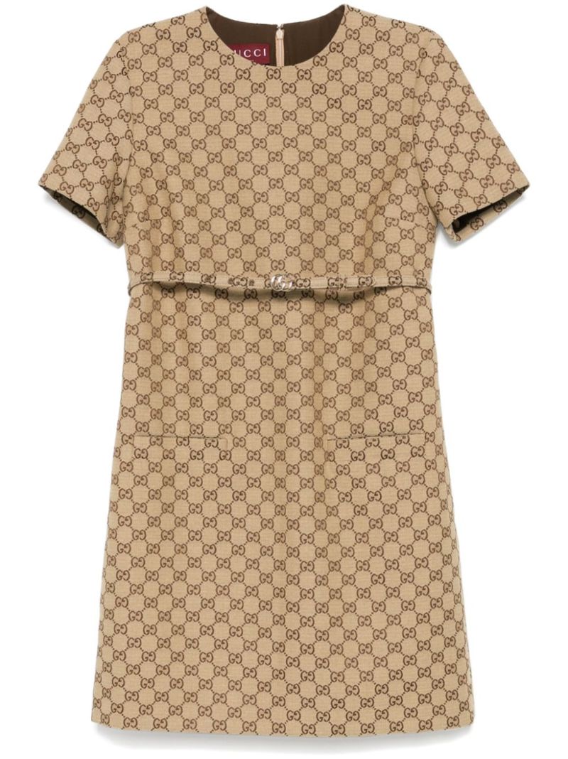 Gg Canvas Mini Dress