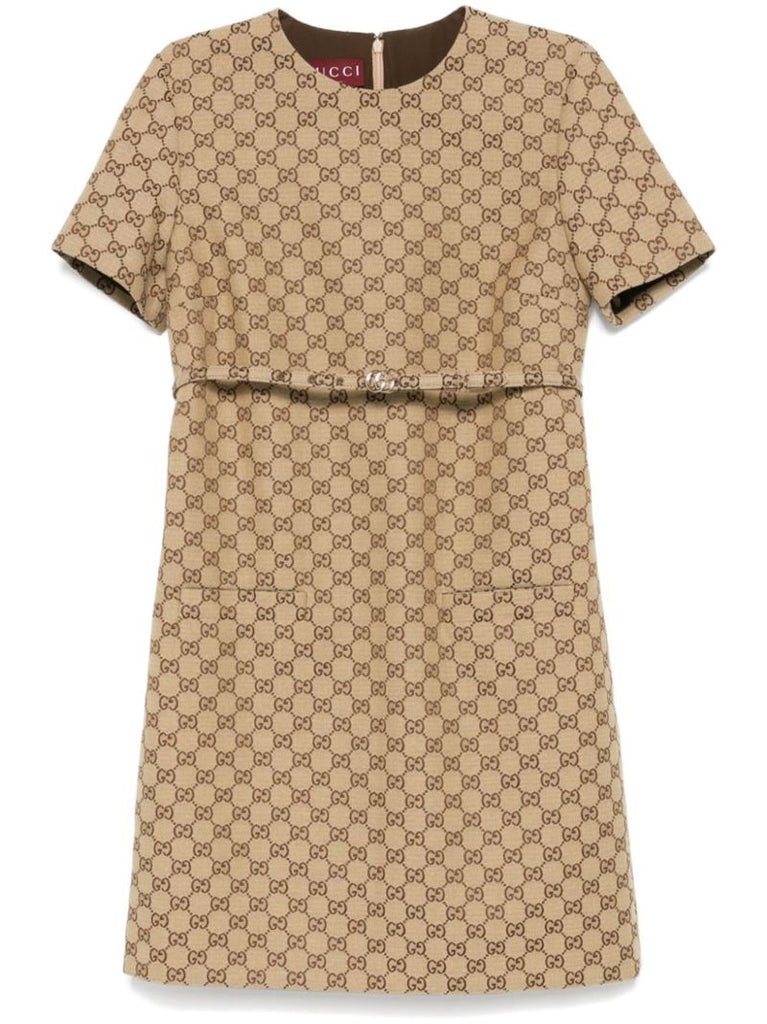 Gg Canvas Mini Dress