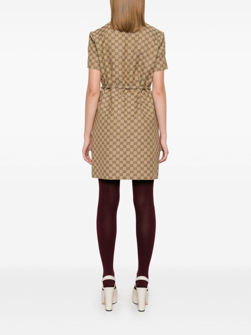 Gg Canvas Mini Dress