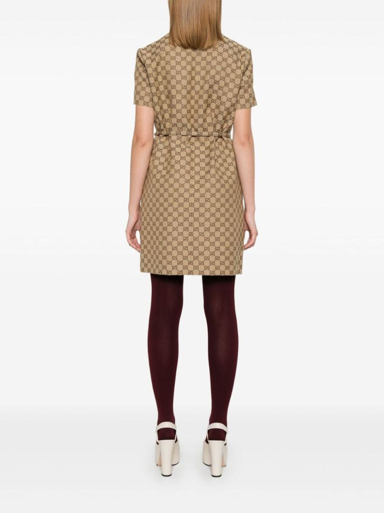 Gg Canvas Mini Dress