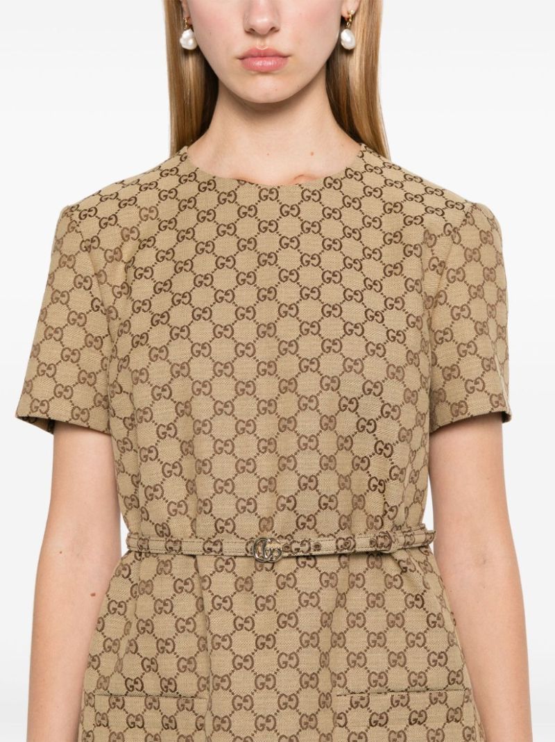 Gg Canvas Mini Dress