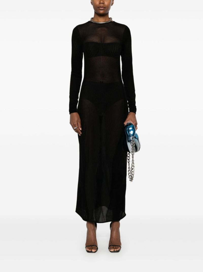 Ribbed Midi Dress