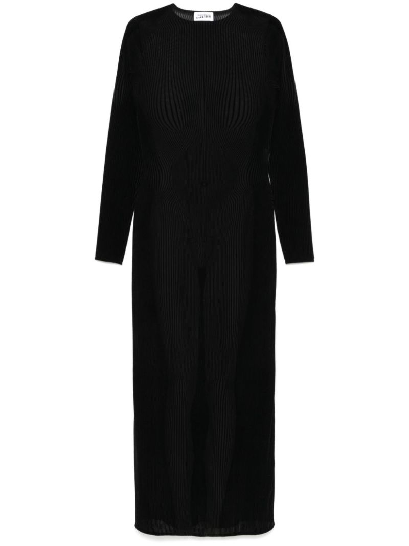 Ribbed Midi Dress