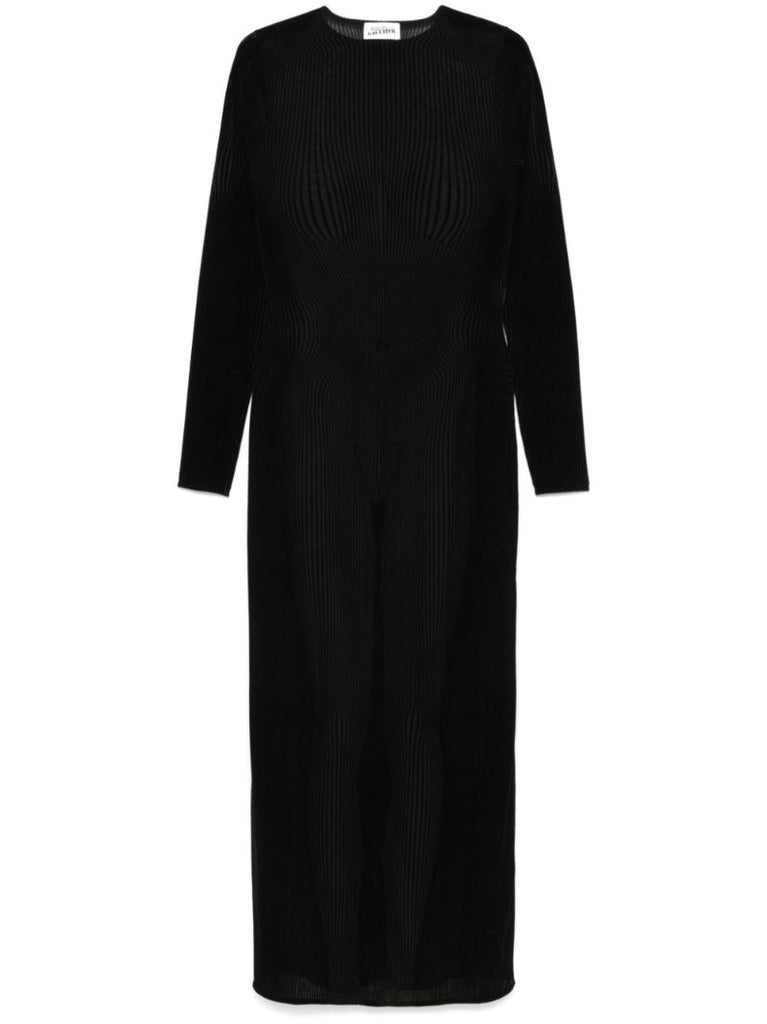 Ribbed Midi Dress