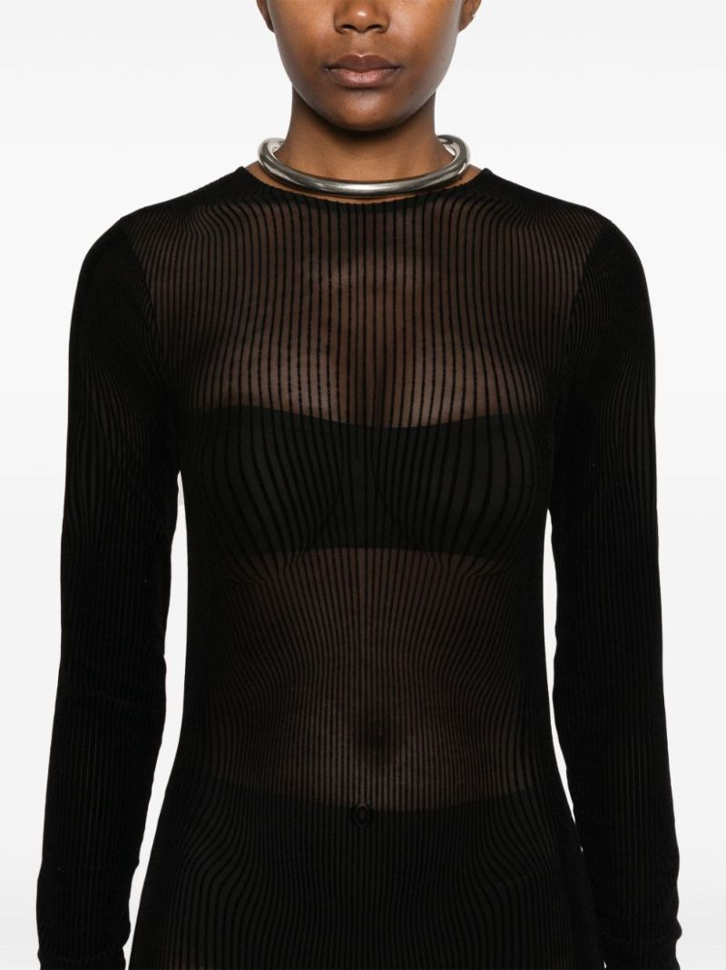 Ribbed Midi Dress