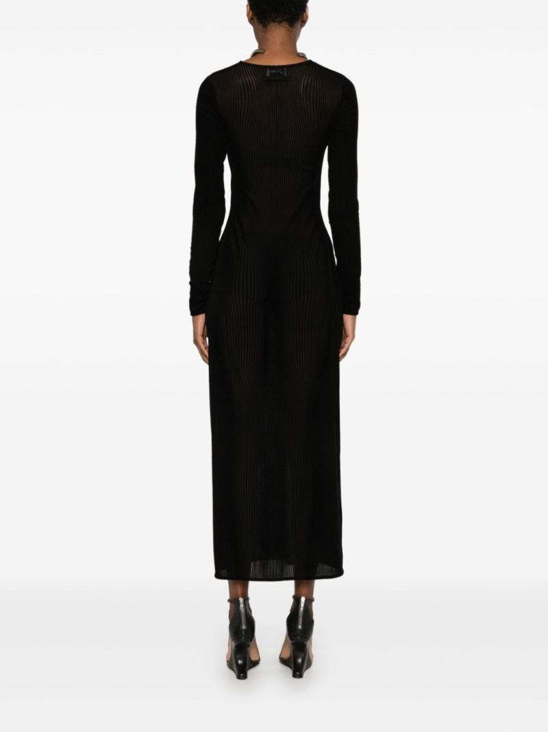 Ribbed Midi Dress