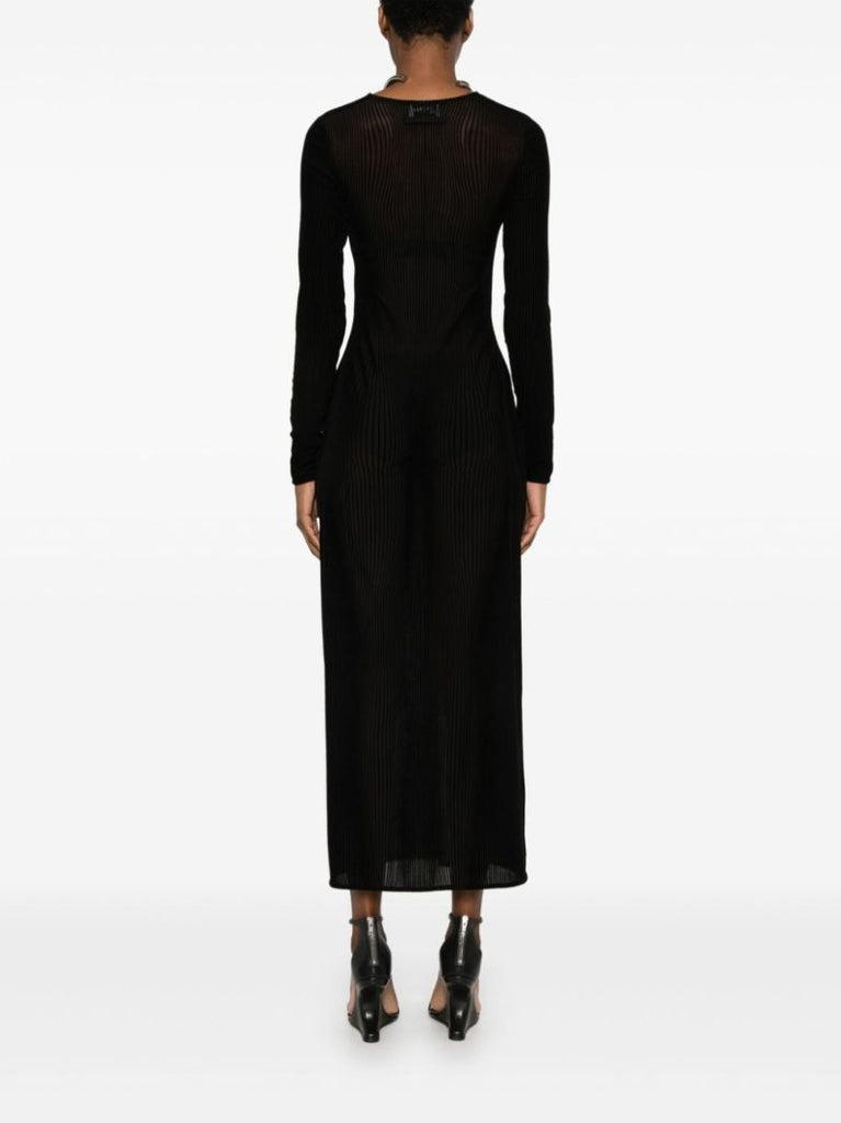 Ribbed Midi Dress