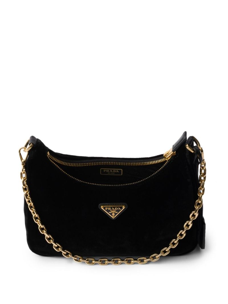 Black Re-edition Shoulder Bag