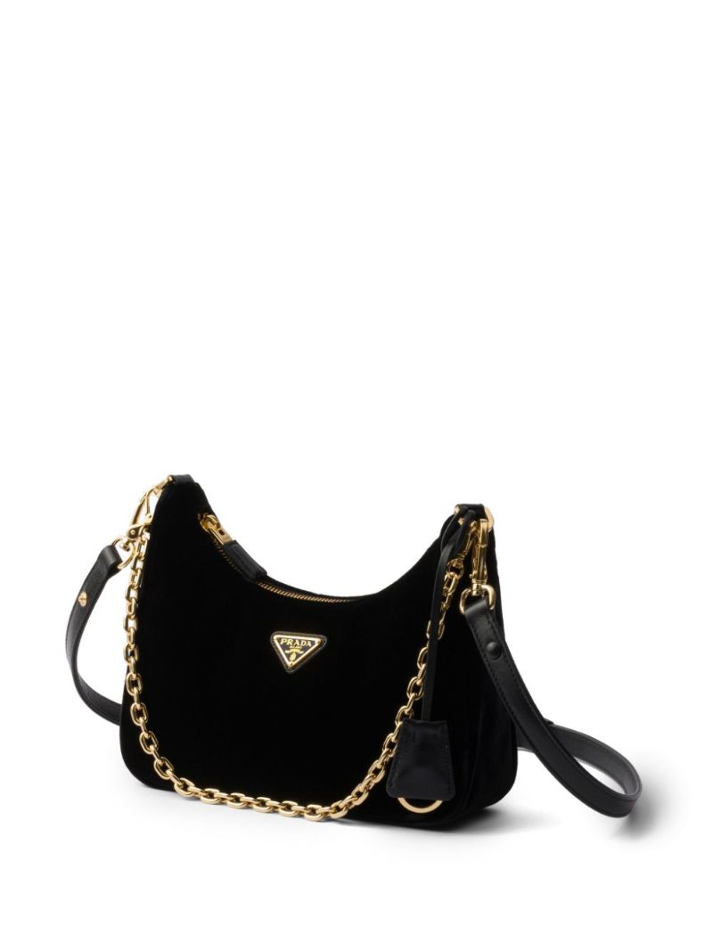 Black Re-edition Shoulder Bag