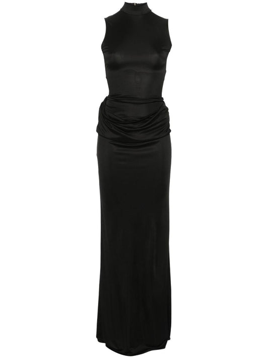Turtleneck Maxi Dress