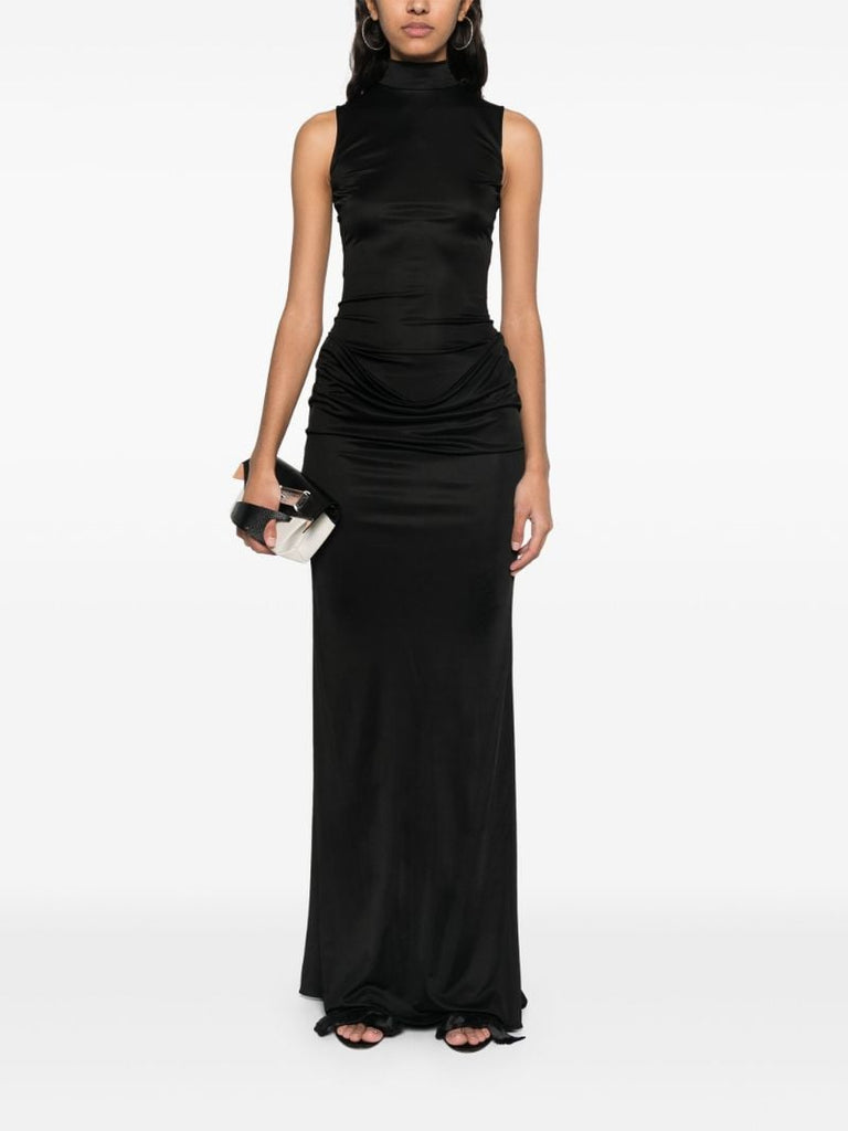 Turtleneck Maxi Dress