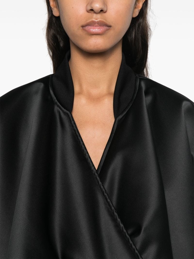 Satin Bomber Jacket