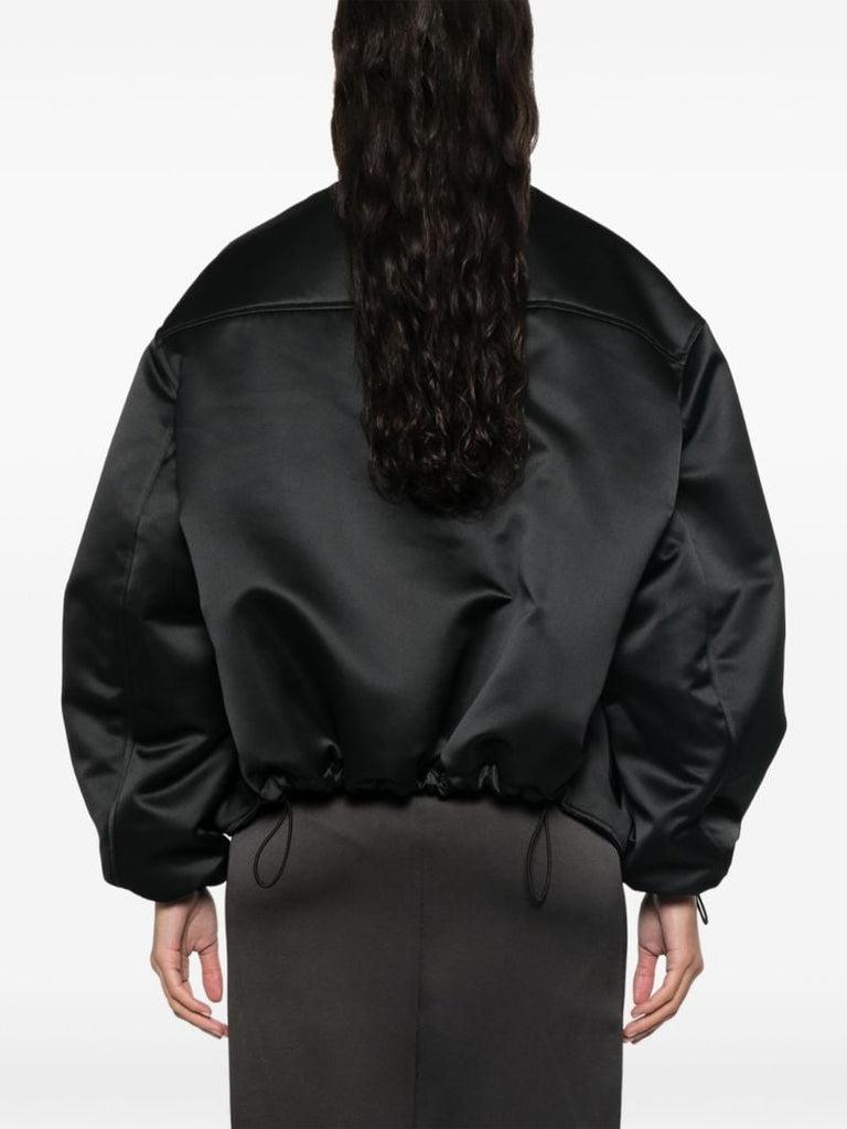 Satin Bomber Jacket