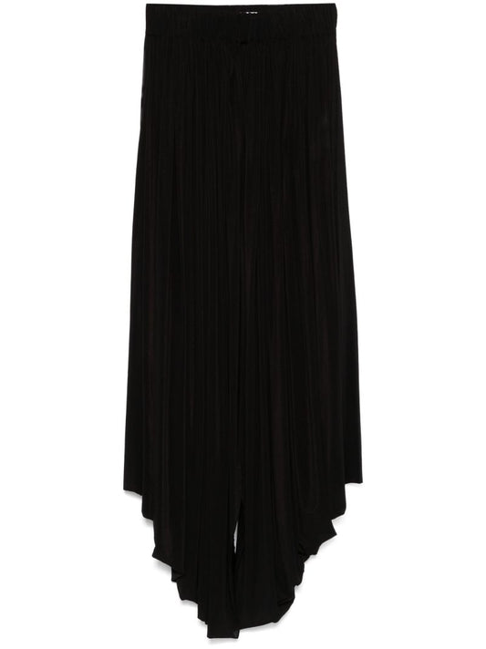 Black Asymmetric Trousers