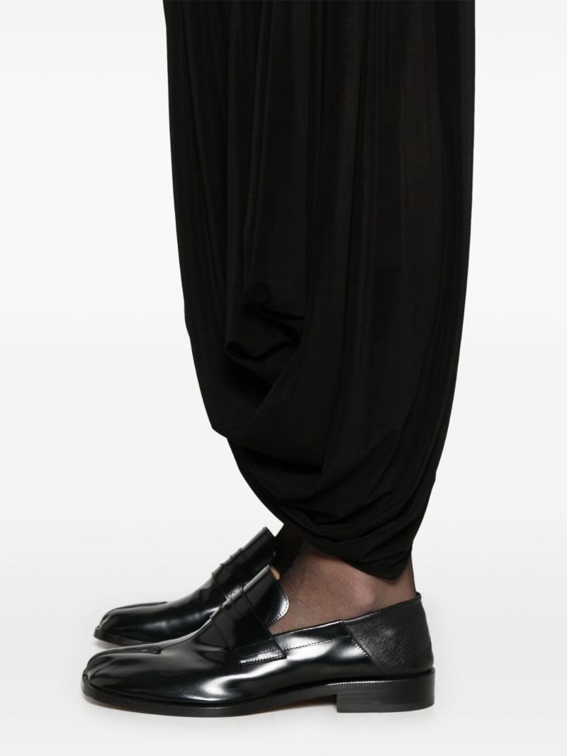 Black Asymmetric Trousers