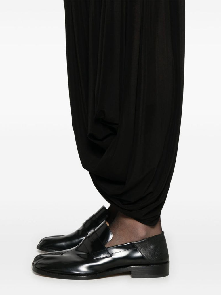 Black Asymmetric Trousers