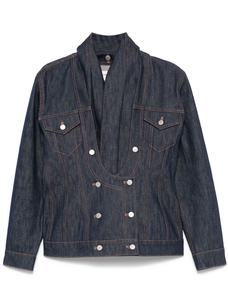 Open Heart Denim Jacket