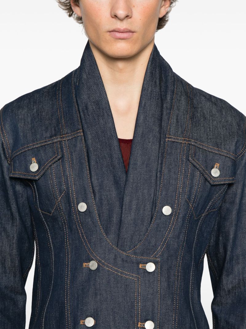 Open Heart Denim Jacket