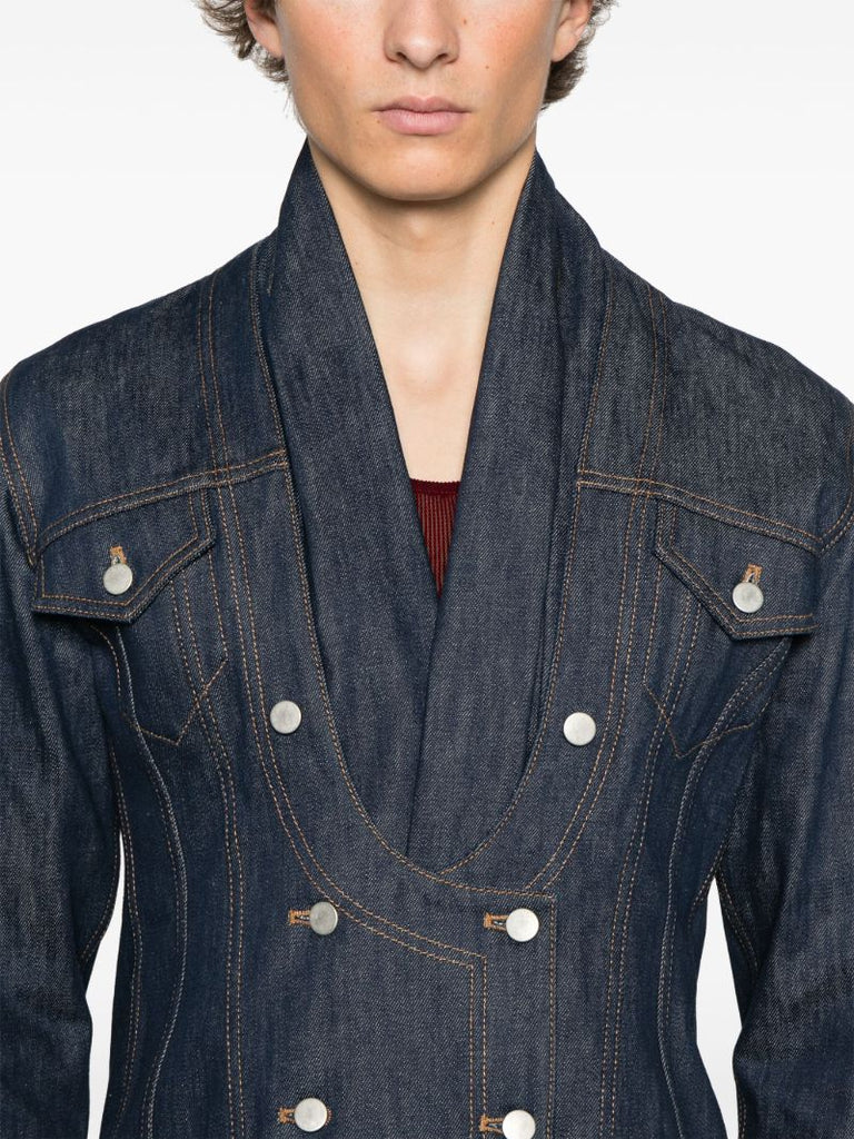 Open Heart Denim Jacket