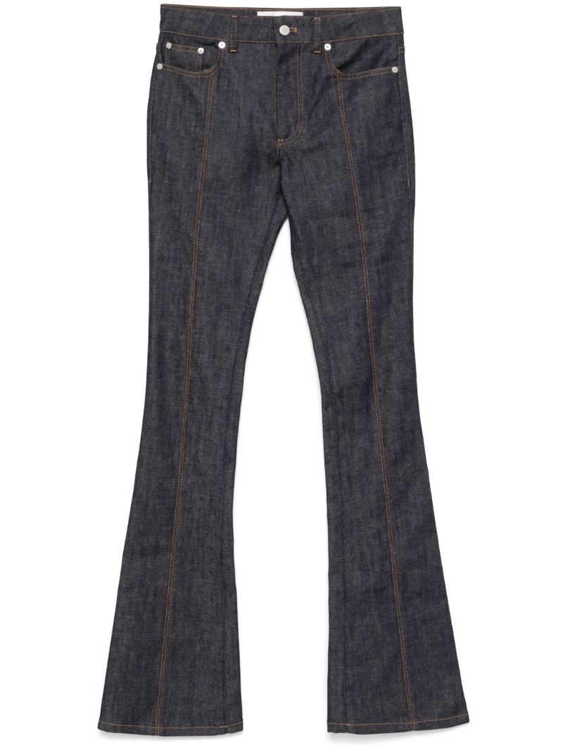 Blue Flared Jeans