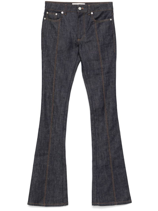 Blue Flared Jeans