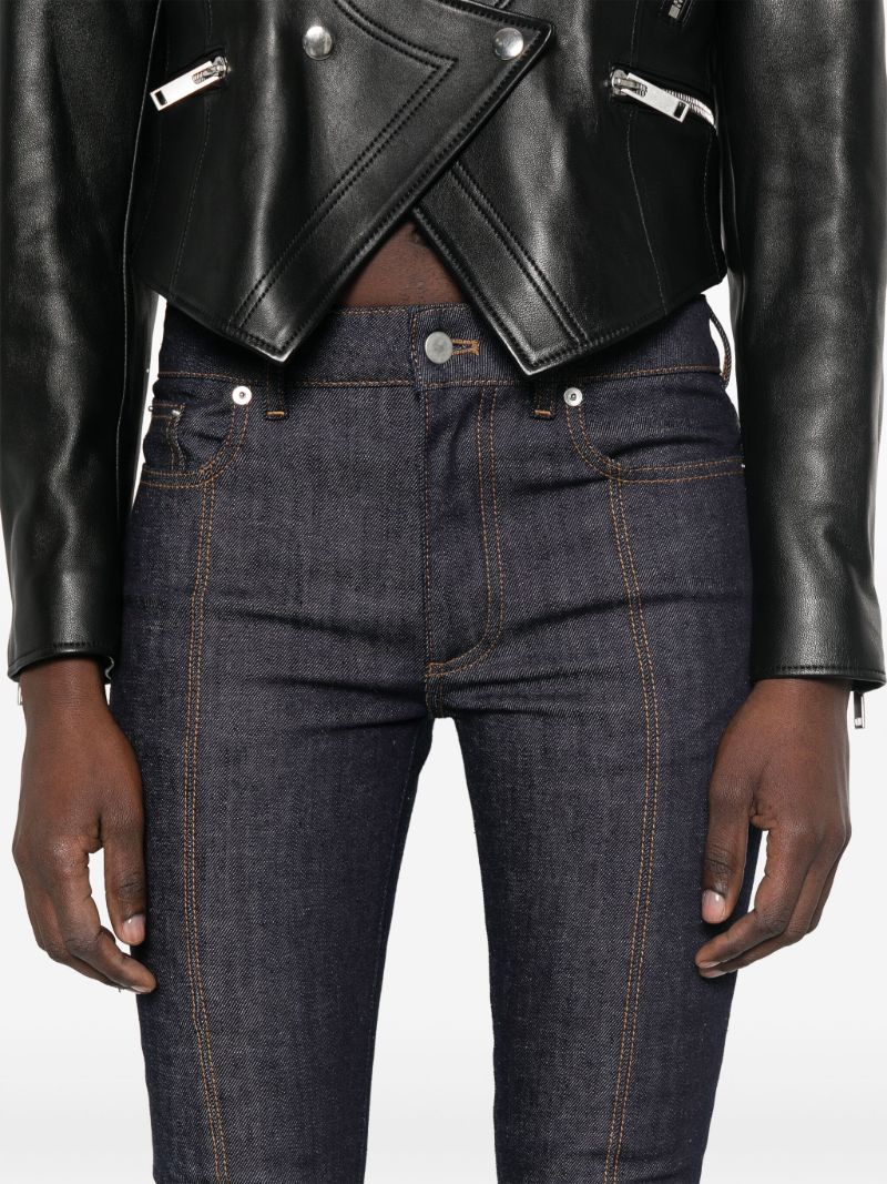 Blue Flared Jeans
